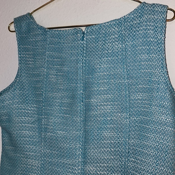 Talbots Light Blue Tweed Sheath Dress Sz.16 NWT! - Picture 6 of 7